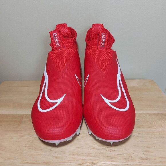 Nike Alpha Menace Elite 3 Football Cleats Red White CT6648-616 Men's Size 9 - Picture 2 of 7